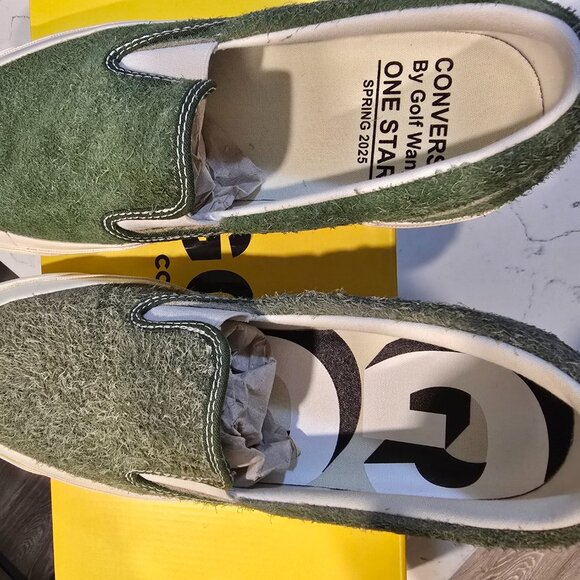 Converse X Golf Le Fluer One Star Cc Slip Pro Forest Elf/Brush/Egret Mens Sz 10 - Picture 8 of 14